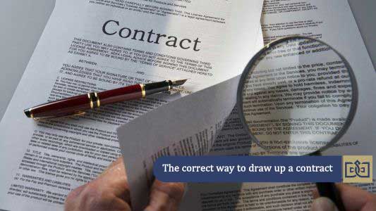 writing a contract