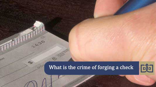 check forgery